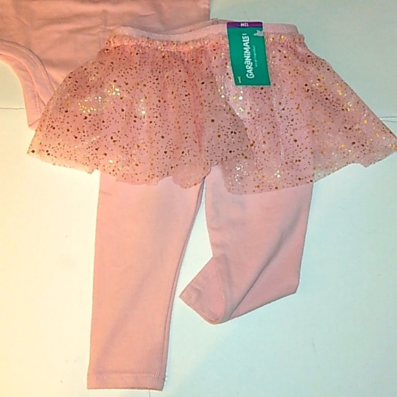 NWT GARANIMALS adorable Pink Girls "Sweet Like Mommy" Tutu Pant Bodysuit Set 12m - Picture 3 of 11